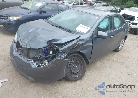 2014 Toyota Corolla Le из США, поврежденный, VIN 2T1BURHEXEC151894